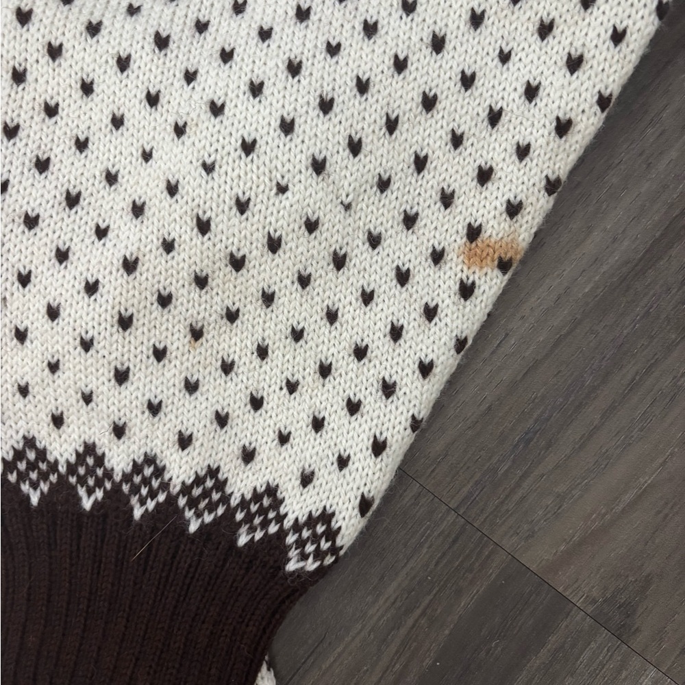 Vintage Nordic Knit Cardigan - Picture 5 of 5
